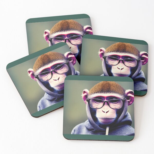 Item preview, Professional monkeys, chimps and primates in suits or clothes 25 designed and sold by hendrikspix.