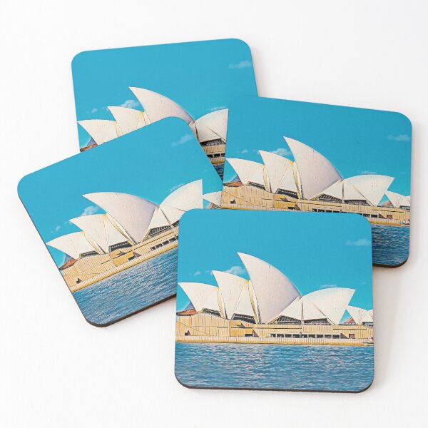 Item preview, Sydney Opera House Art Print designed and sold by sourirebox.