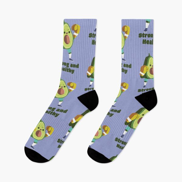 Item preview, Strong and Healthy - Avocado Boxer designed and sold by RoboRaphael.