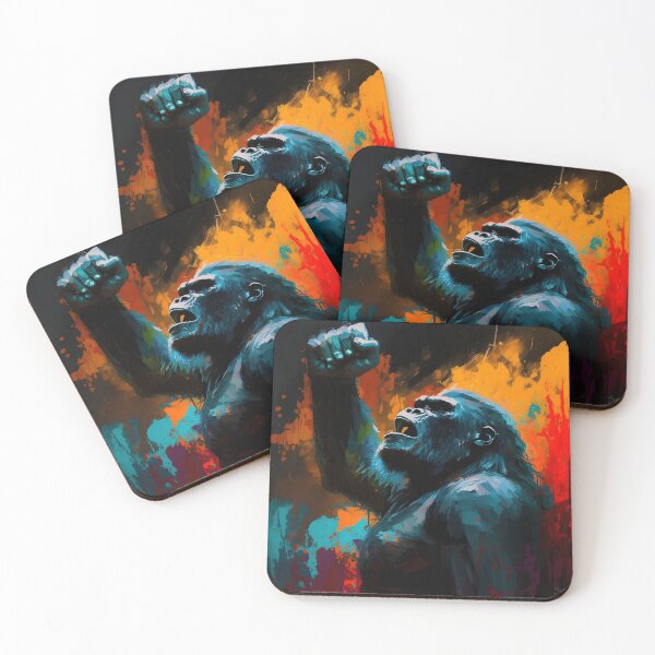 Item preview, Rallying Cry - Protest Gorilla designed and sold by AgitProPrints.