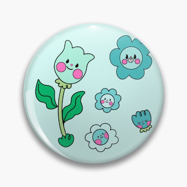 Item preview, Blue Cute Flowers Pack designed and sold by everything4eva.