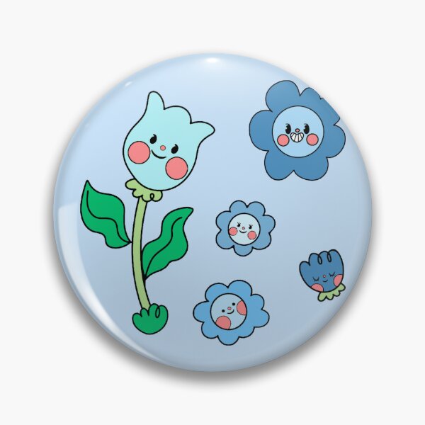 Item preview, Blue Cute Flowers Pack designed and sold by everything4eva.