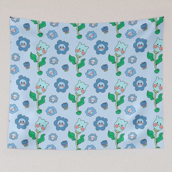 Item preview, Blue Cute Flowers Pack designed and sold by everything4eva.