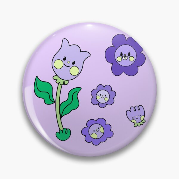 Item preview, Purple Cute Flowers Pack designed and sold by everything4eva.