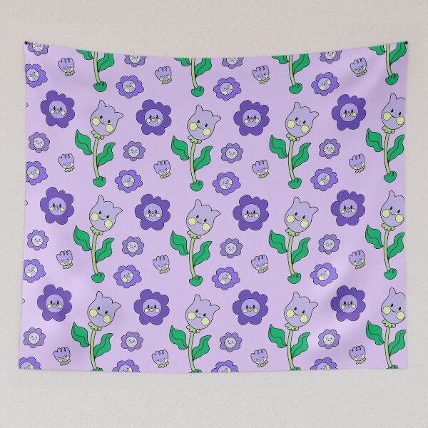 Item preview, Purple Cute Flowers Pack designed and sold by everything4eva.