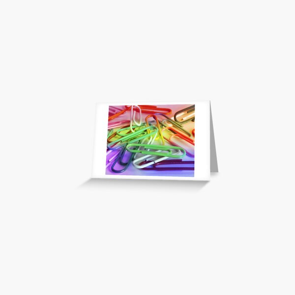 Paperclips Greeting Card