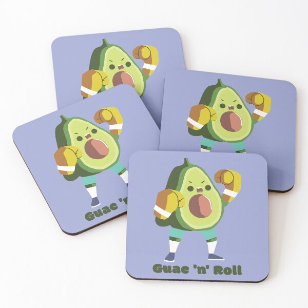Item preview, Guac 'n' Roll - Avocado Boxer designed and sold by RoboRaphael.