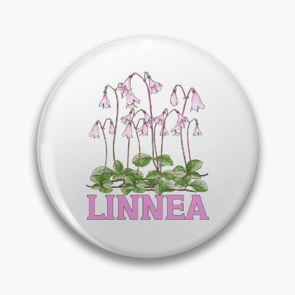 Item preview, Nordic Wildflower Linnea Twinflower Pretty Pink Flowers floral designed and sold by funnytshirtemp.