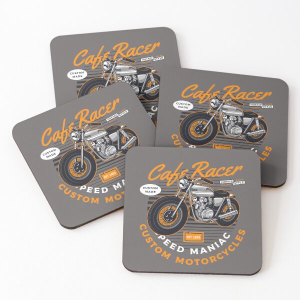 Item preview, Cafe Racer Custom Motorcycle - Biker Design designed and sold by LV-creator.