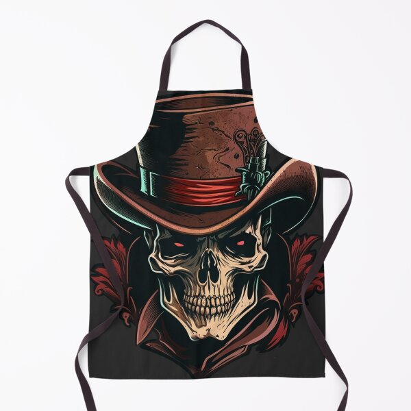 Item preview, Wild West Gunman Skull designed and sold by SinMagellan.