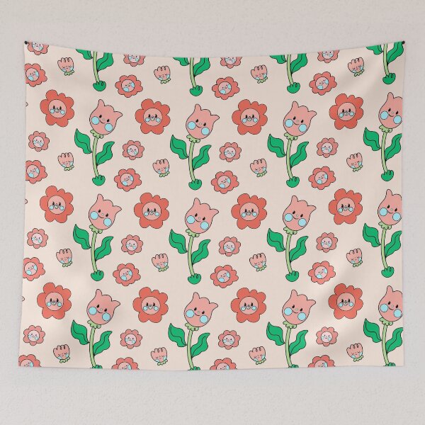 Item preview, Orange Cute Flowers Pack designed and sold by everything4eva.