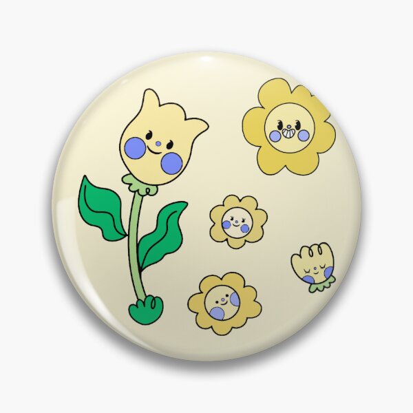 Item preview, Yellow Cute Flowers Pack designed and sold by everything4eva.