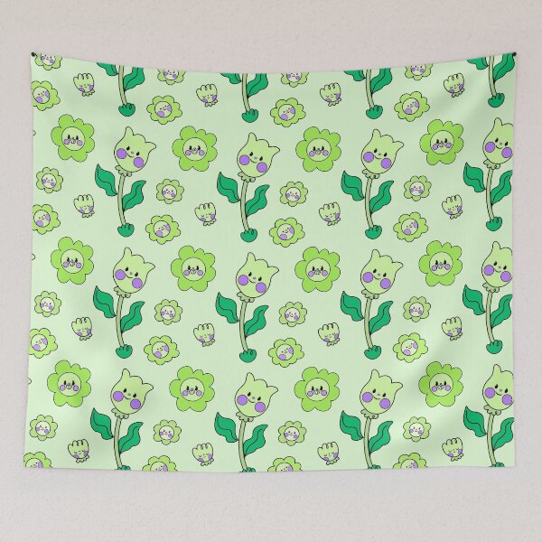 Item preview, Green Cute Flowers Pack designed and sold by everything4eva.