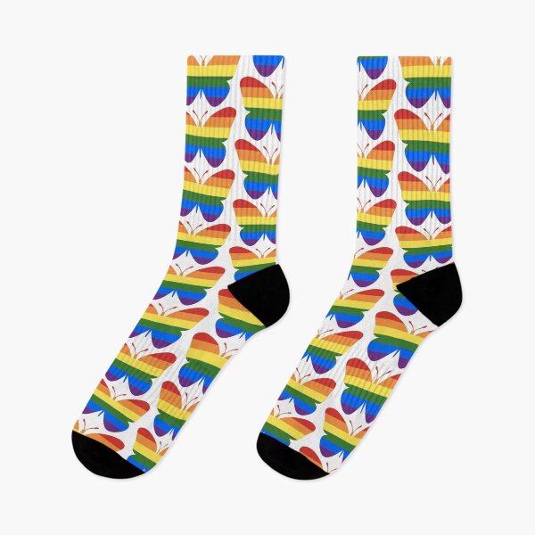 Item preview, Lgbt flag colors on butterfly design designed and sold by Luca Marella.