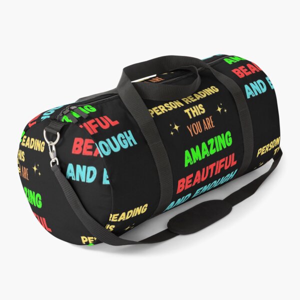 Item preview, person reading this you are amazing beautiful and enough designed and sold by motivationhood.