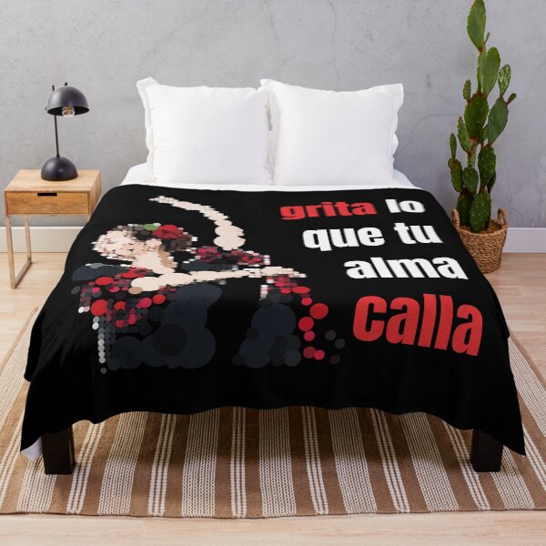 Item preview, Shout what your soul shuts (dark) / Spain Flamenco Quotes designed and sold by royumi.