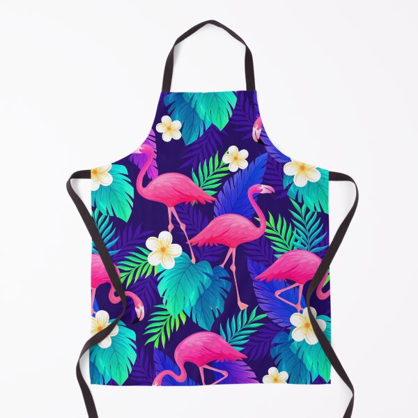 Item preview, tropical pink flamingo floral designed and sold by Gossip Rag.