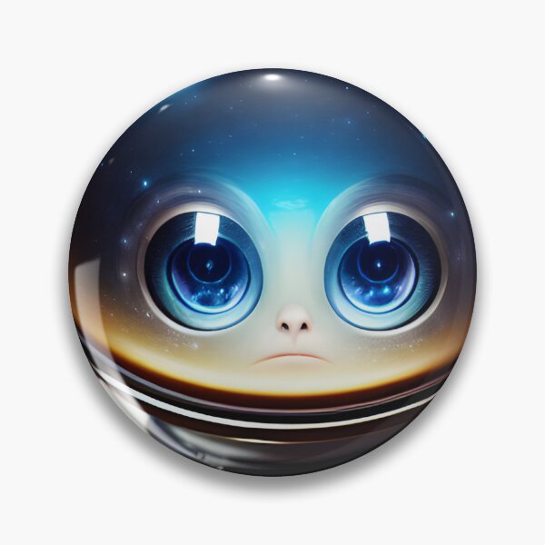 Artikelvorschau, Cute Alien Astronaut Cosmos Reflecting  entworfen und verkauft von VersoShopping.