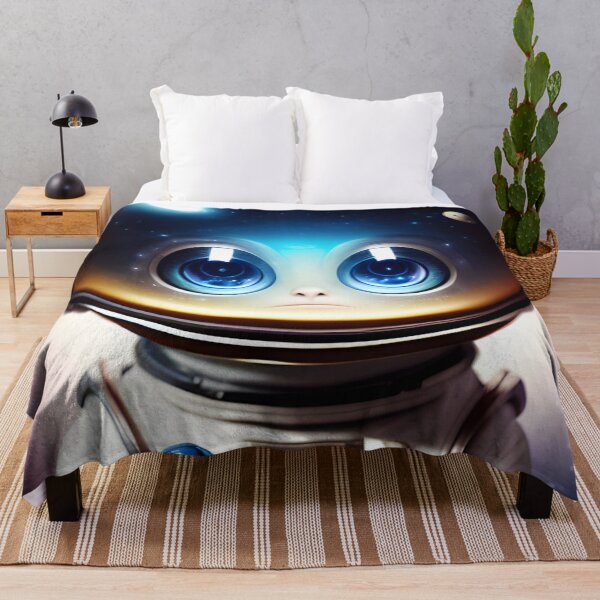 Item preview, Cute Alien Astronaut Cosmos Reflecting designed and sold by VersoShopping.