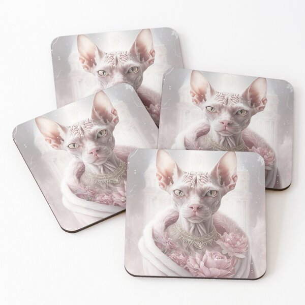 Item preview, Pink Rosey Sphynx  designed and sold by Nocturne  Paws.