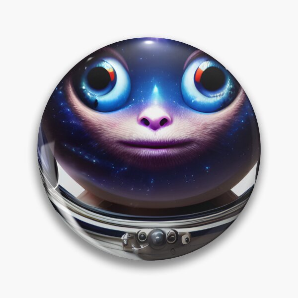 Artikelvorschau, Cute Alien Astronaut Cosmos Reflecting  entworfen und verkauft von VersoShopping.