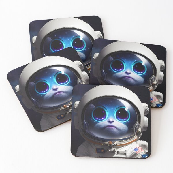 Item preview, Cute Alien Astronaut Cosmos Reflecting  designed and sold by VersoShopping.