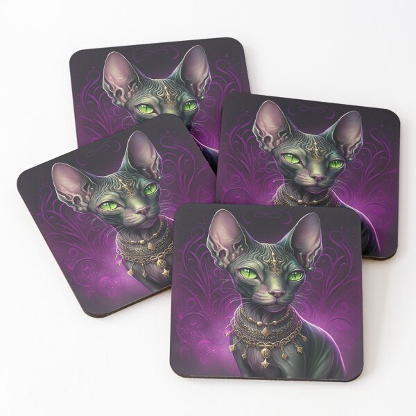 Item preview, Purple Rush Sphynx designed and sold by Nocturne  Paws.