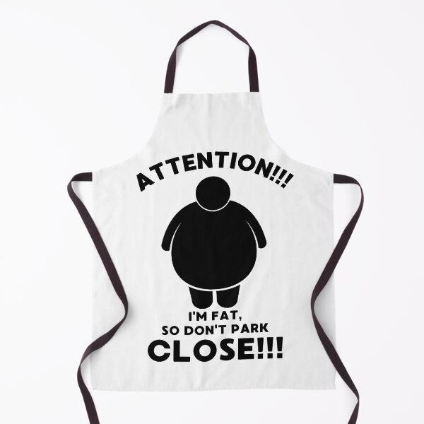 Item preview, I'm fat, so don't park close designed and sold by Diamaber.