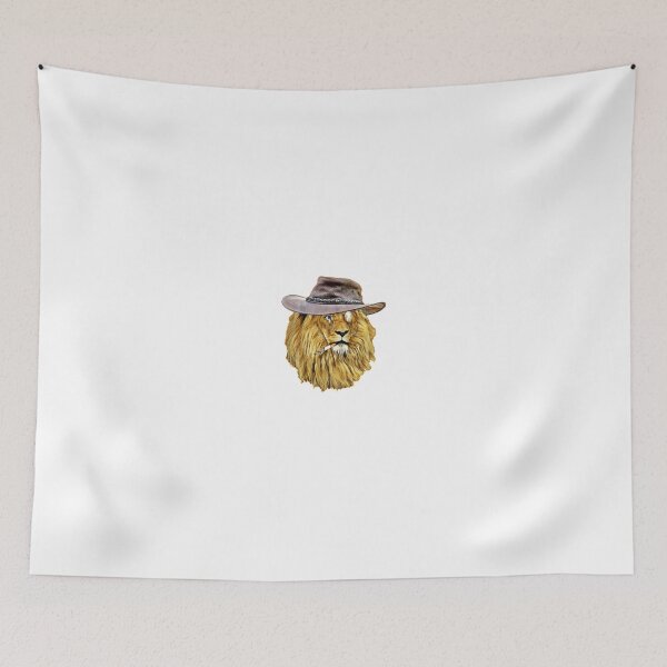 Item preview, Lion with hat, cigarette, and monocle designed and sold by mosfunky.