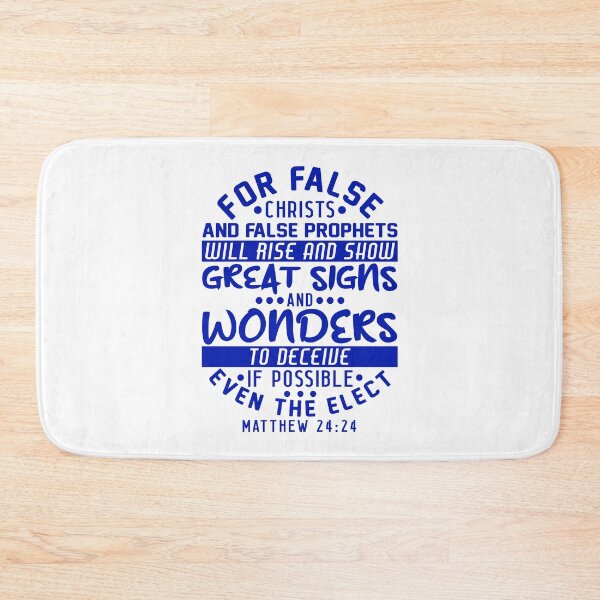Item preview, Matthew 24:24 False Christs And False Prophets designed and sold by plushism.