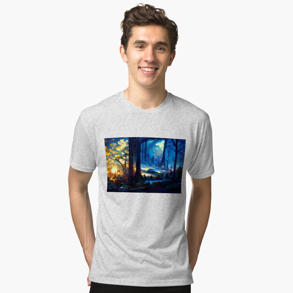 Item preview, Tri-blend T-Shirt designed and sold by kap-c.
