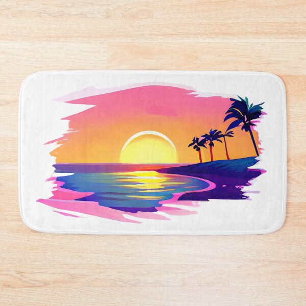 Item preview, Stunning Tropical Beach Sunset designed and sold by Trace1234.