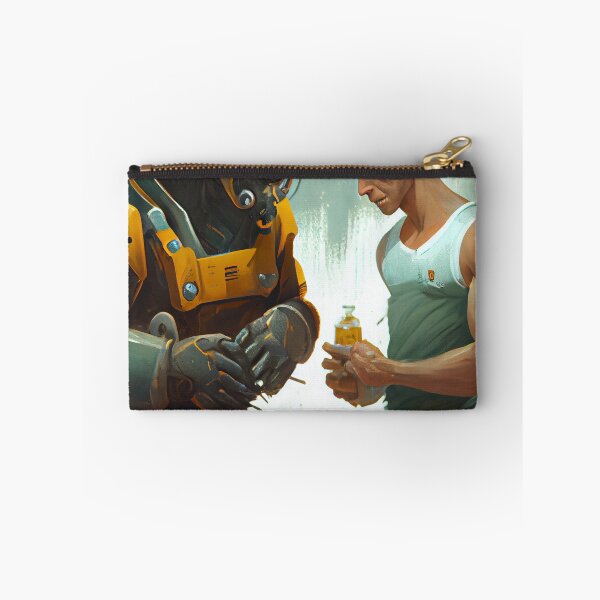 Item preview, Conversing Over a Wrench and Honey Digital Painting designed and sold by CodeAndColors.