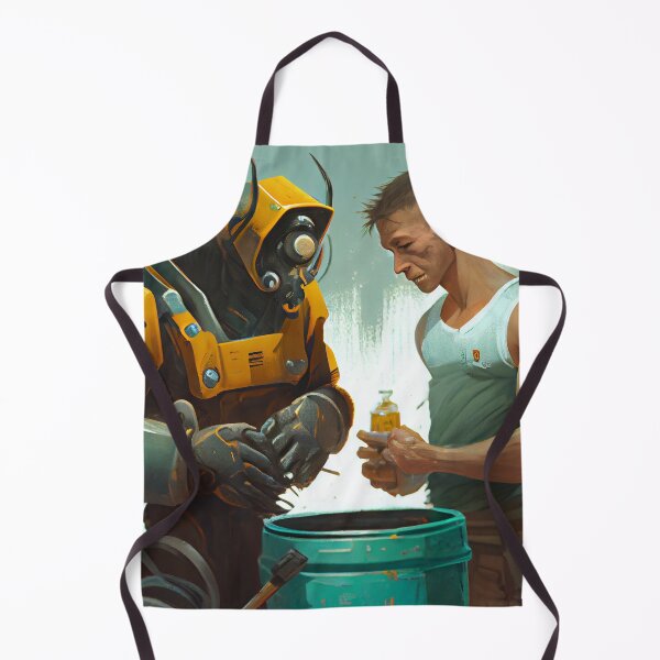 Item preview, Conversing Over a Wrench and Honey Digital Painting designed and sold by CodeAndColors.
