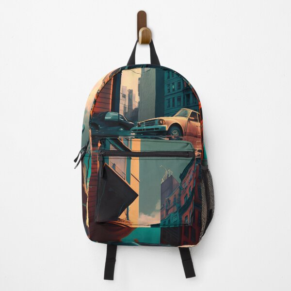 Item preview, Flooded City - AI Art designed and sold by AgitProPrints.