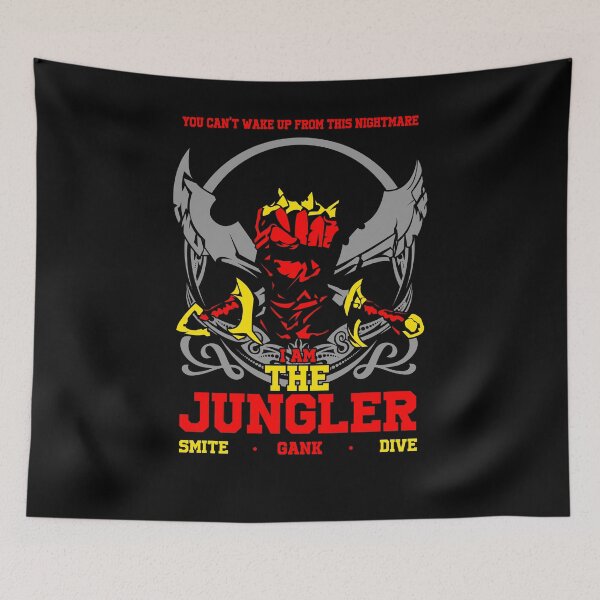 Item preview, MOBA - I AM THE JUNGLER T-SHIRT designed and sold by MizukamiDesigns.