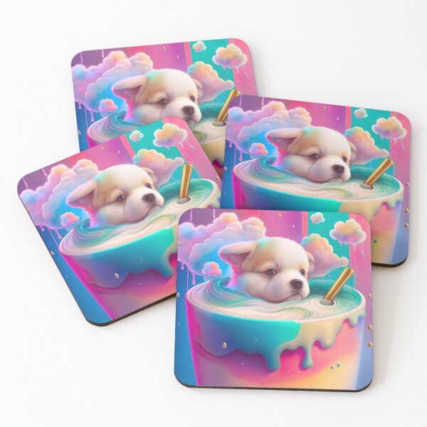 Item preview, Doggo latte designed and sold by MANGA Crusade.