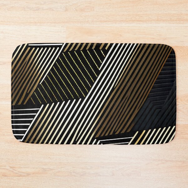 Item preview, Angular Classic Rough Line Pattern Digital Painting designed and sold by CodeAndColors.