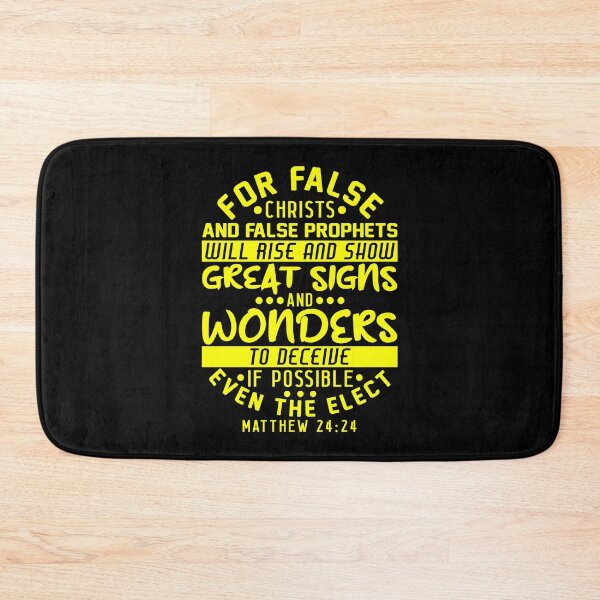 Item preview, Matthew 24:24 False Christs And False Prophets designed and sold by plushism.