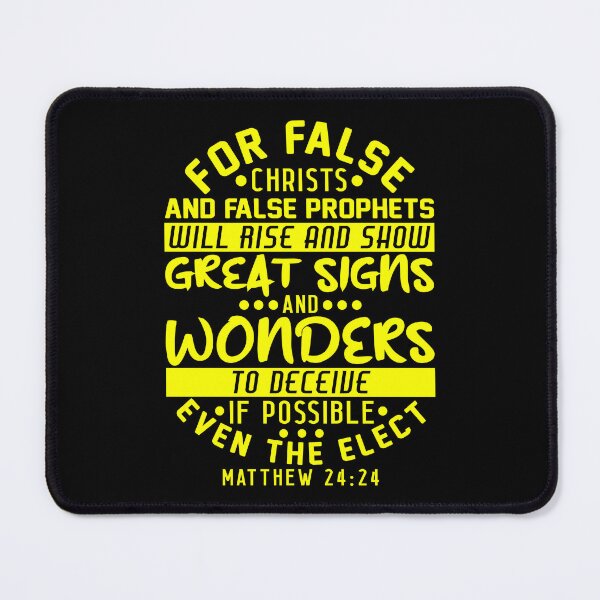 Item preview, Matthew 24:24 False Christs And False Prophets designed and sold by plushism.