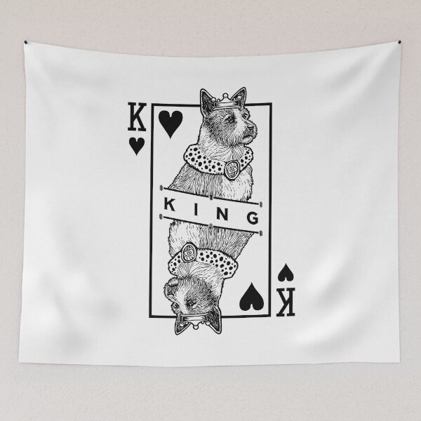 Item preview, Portuguese Podengo Pequeno King Of Hearts Funny Dog Lover designed and sold by GrandeDuc.