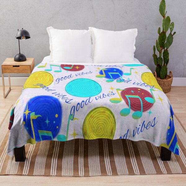 Item preview, Good Vibes Abstract Design Psychedelic Graphic Design 4, Abstraction, bold colorful abstract playful design inspired by nature designed and sold by Adri Barnard.