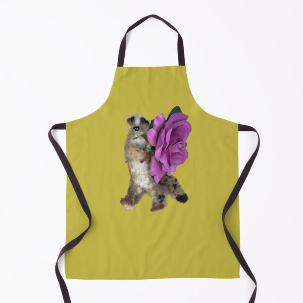Item preview, meerkat with a flower designed and sold by KasiaWrobel.
