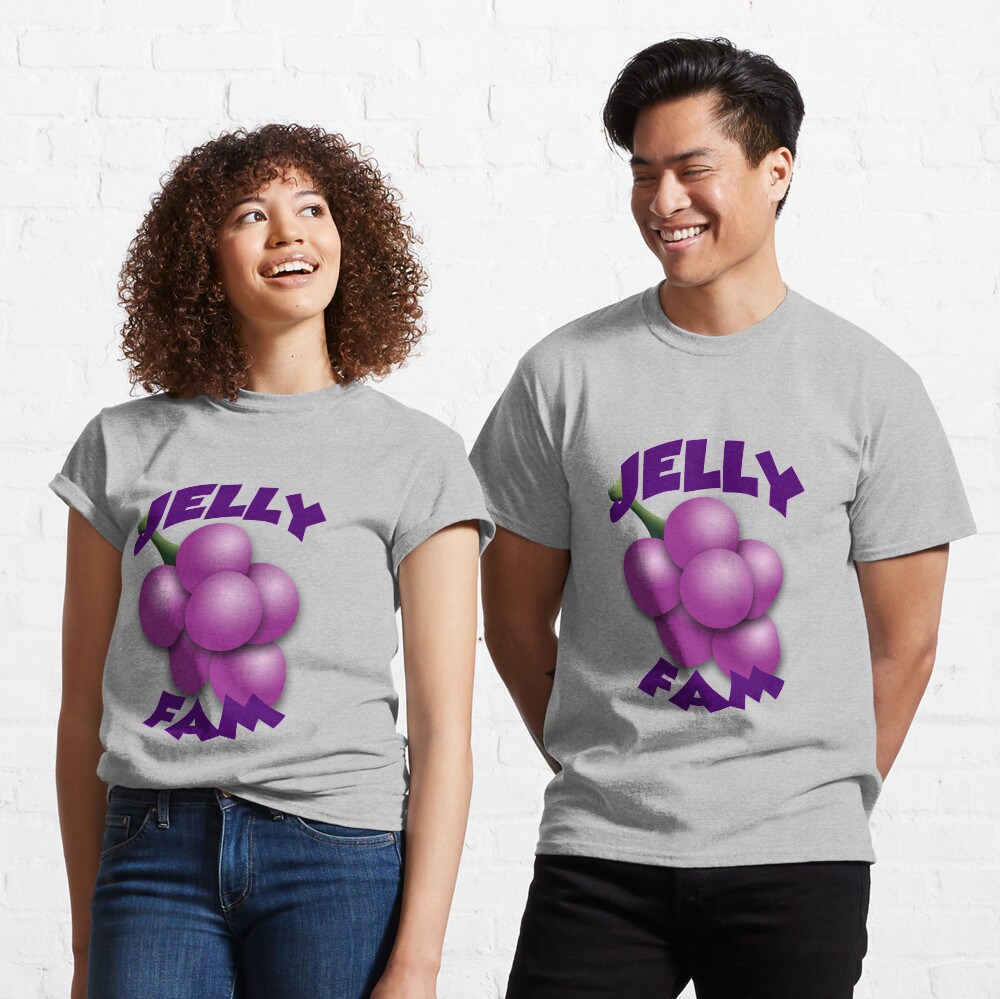 Jelly Fam Grapes Essential T Shirt for Sale by The Real Jonny D Redbubble