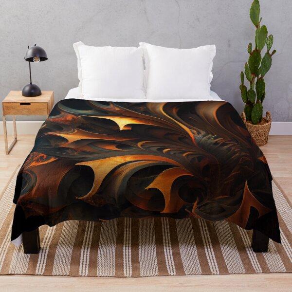 Item preview, Turbulent Textured Exotica Digital Painting designed and sold by CodeAndColors.