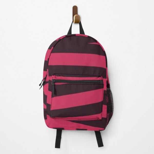 Item preview, Red and Black striped pattern designed and sold by Donkey's Salad.