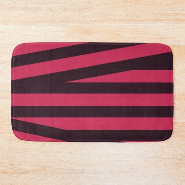 Item preview, Red and Black striped pattern designed and sold by Donkey's Salad.