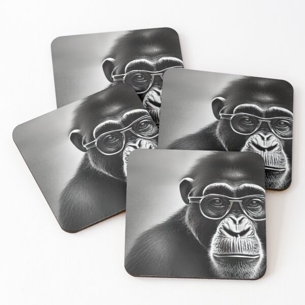 Item preview, Professional monkeys, chimps and primates in suits or clothes 33 designed and sold by hendrikspix.