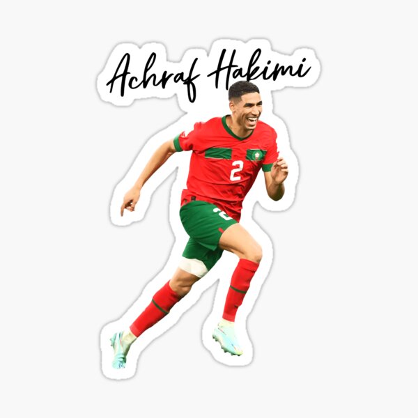 shinglukstore Achraf Hakimi Jersey Men's 2022 World Cup Morocco Soccer Jersey #2 Achraf Hakimi Jersey