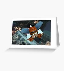 Minecraft Greeting Card